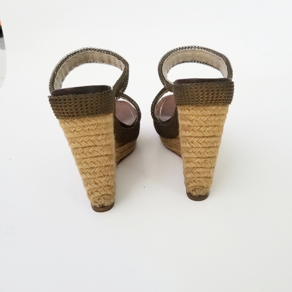 Christian Loubutin Espadrilles Cadena Chainmaille - Picture 4 of 7